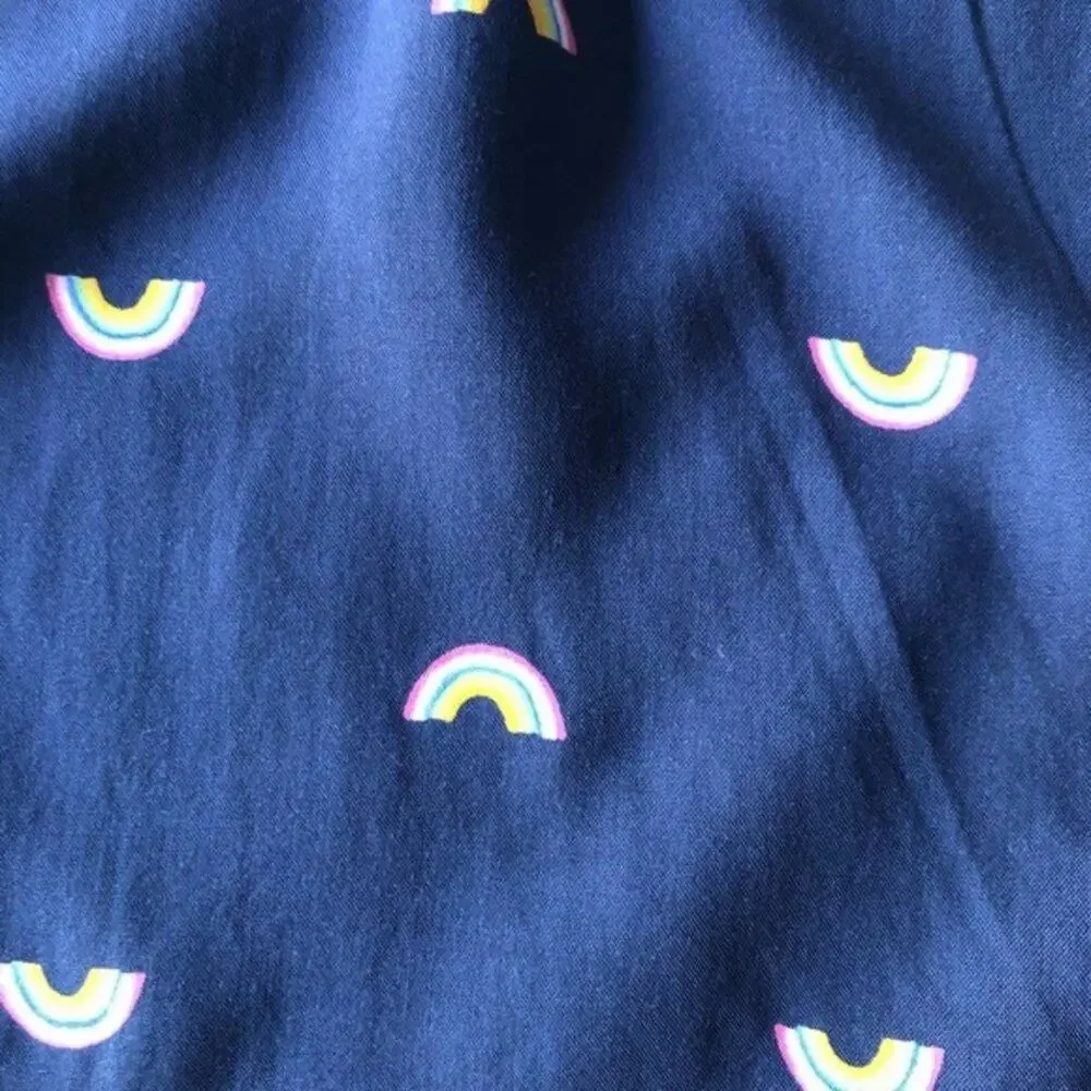 Old Navy Girl’s Blue Blouse with Graphic Sz 4T